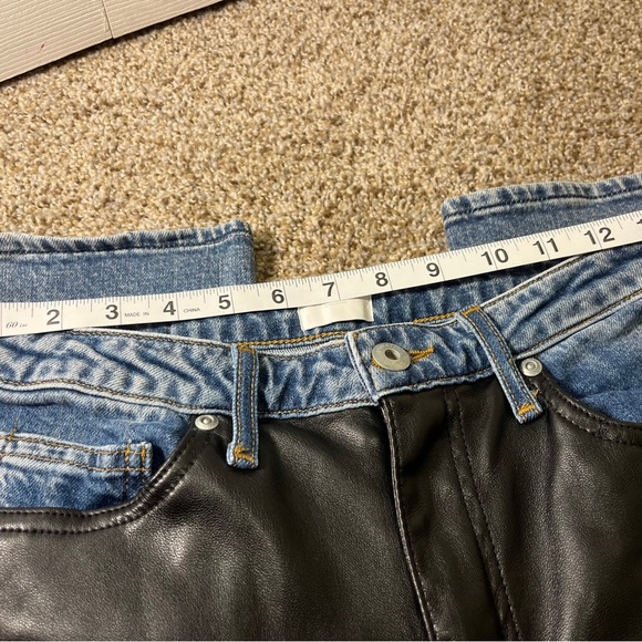 Jonathan Simkhai Two-Tone Ankle Jeans - Picture 8 of 14